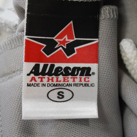 2Alleson Athletic Baseball Pant Small Adult Grey Elastic Waist w/Drawstring NWOT - Picture 9 of 9